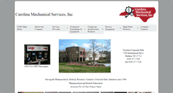Desktop Screenshot of carolinamechanical.com
